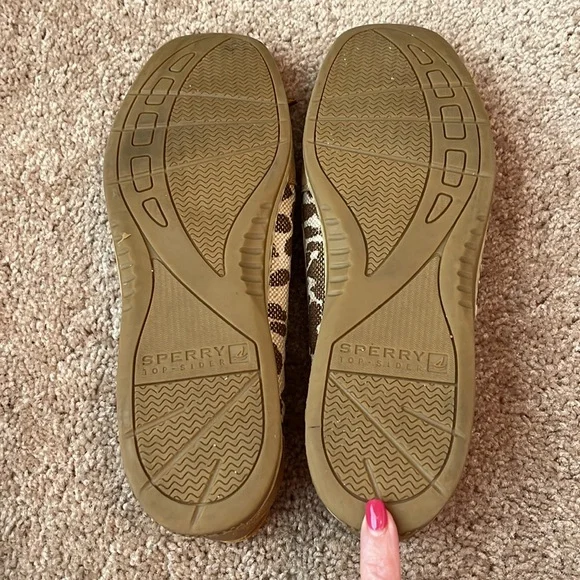 Sperry Leopard Top Siders - Picture 7 of 8